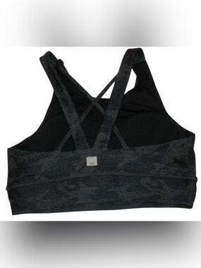 VUORI ELEVATION Sports BRA BLACK CAMO Size XL Pullover High Neck